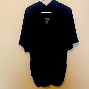 Lord & Taylor 424 fifth;  black size L short bat sleeve